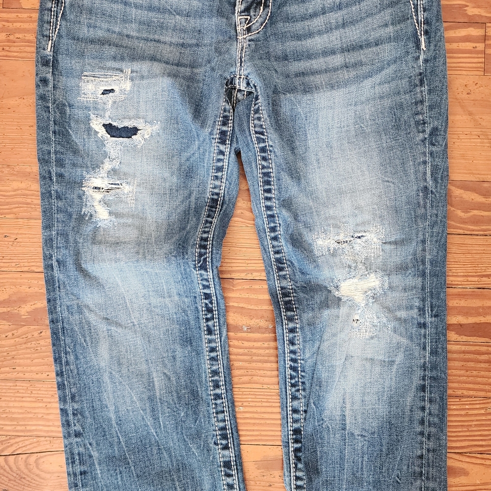 Miss Me Womens Crop Jeans
